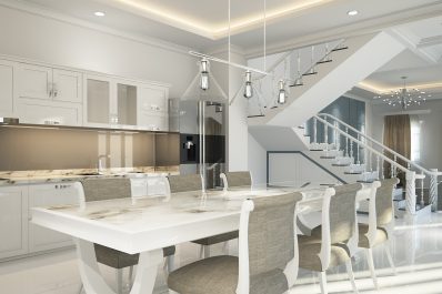 Altbausanierung Badsanierung Küche Schrankraum Interior Design Neoklassik