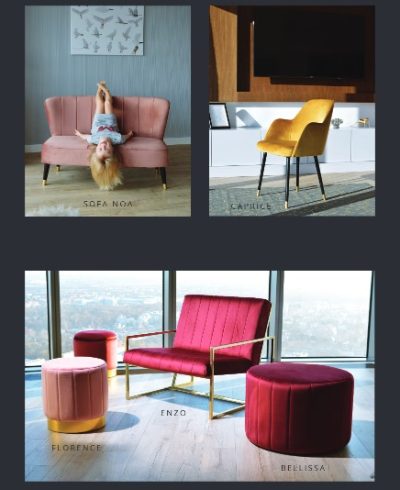 Polstermöbel Hocker Sofa Bett