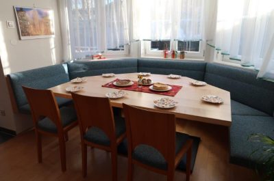 U-Bank wandbefestigt