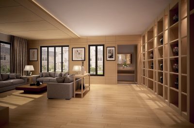 Bausanierung Innenausbau CNC Innenarchitekt Wohnzimmer Holzverbau