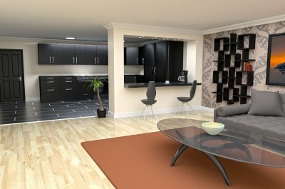 Altbausanierung Badsanierung Küche Schrankraum Interior Design Wohnküche