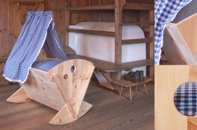 Tischlerei Kinder Haustier Möbel Baby Wiege Traum Schlaf Tradition Junge