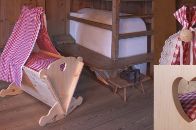 Tischlerei Kinder Haustier Möbel Baby Wiege Traum Schlaf Tradition Junge